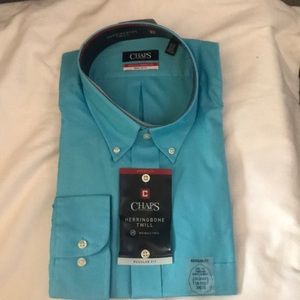 Chaps Men’s Herringbone Twill 2XL dress shirt